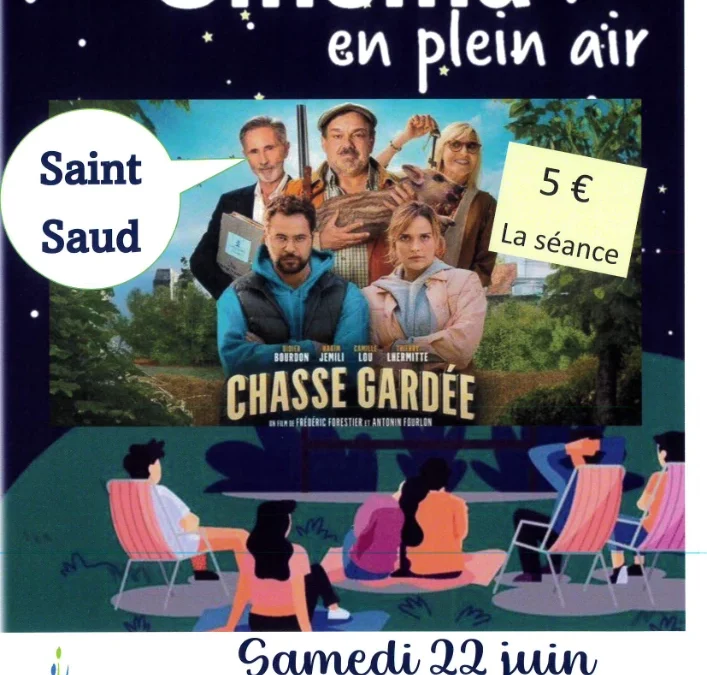 cinéma plein air samedi 22 juin