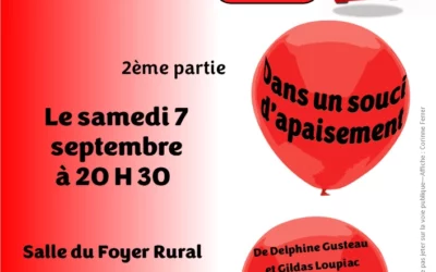 soirée théâtre samedi 7 septembre