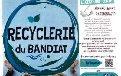 recyclerie du Bandiat, financement participatif