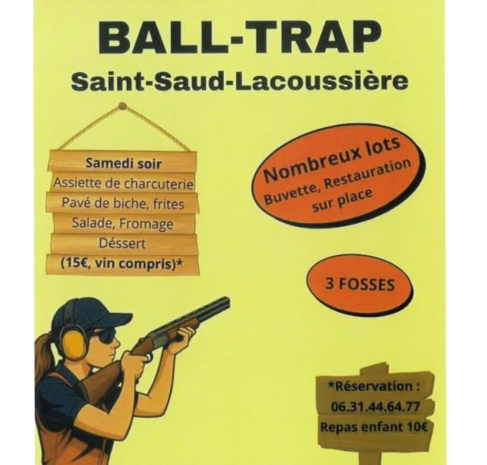 Ball-trap 05 et 06 juillet