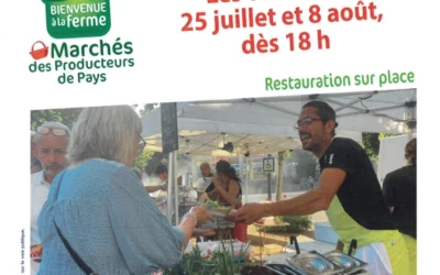 marchés des producteurs de pays 25 juillet et 08 août