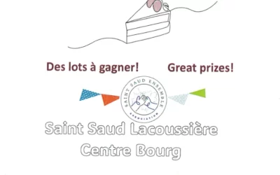 concours de gâteau samedi 30 août, association Saint Saud Ensemble