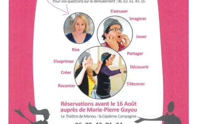 stage d’improvisation théâtrale vendredi 22 août