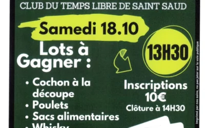 concours de Belote samedi 18/10