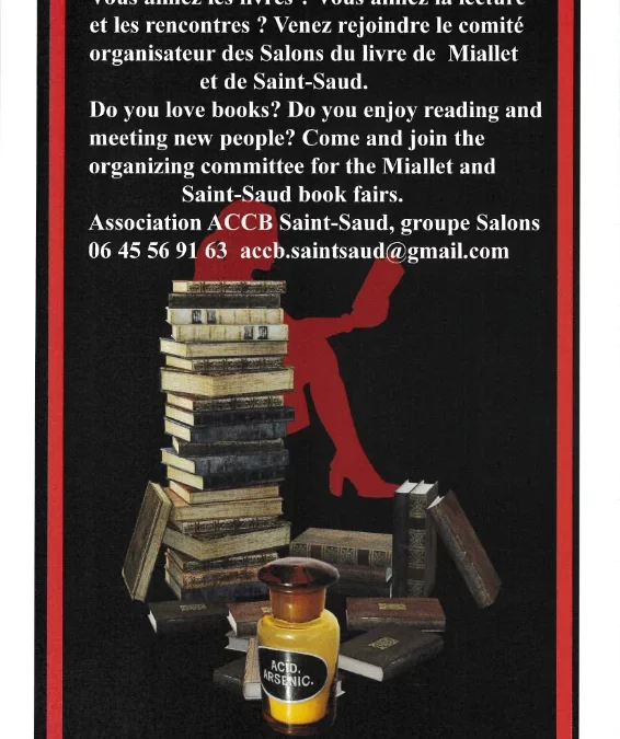 rejoindre le comité organisateur des salons du livre