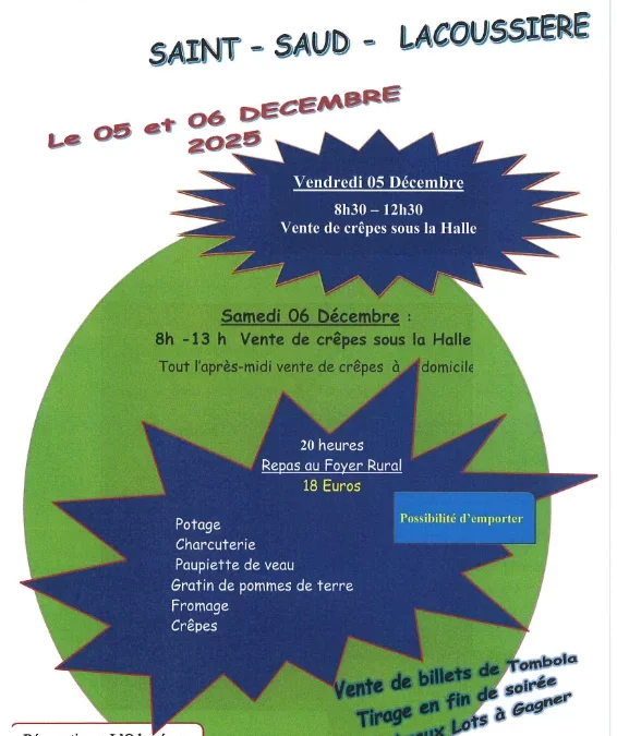 Téléthon 5 et 6 décembre 2025