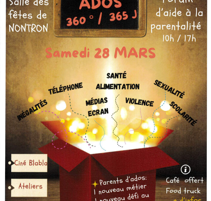 forum d&rsquo;aide à la parentalité samedi 28 mars