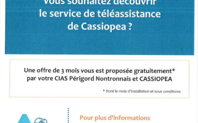 service de téléassistance de cassiopea