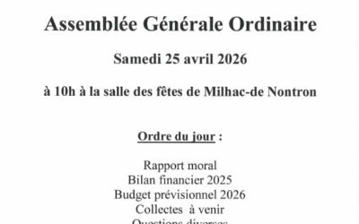 l&rsquo;association pour le Don de Sang Bénévole, assemblée générale samedi 25 avril