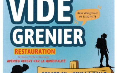 vide grenier le 14 mai