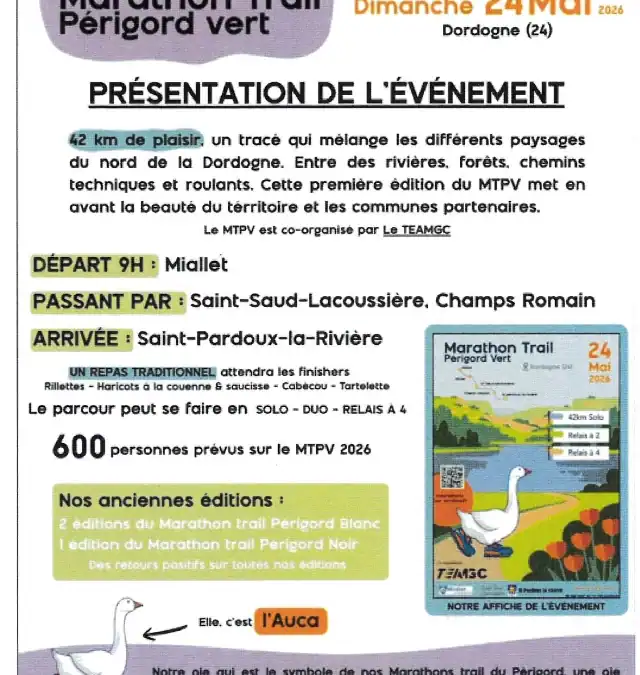 marathon trail dimanche 24 mai