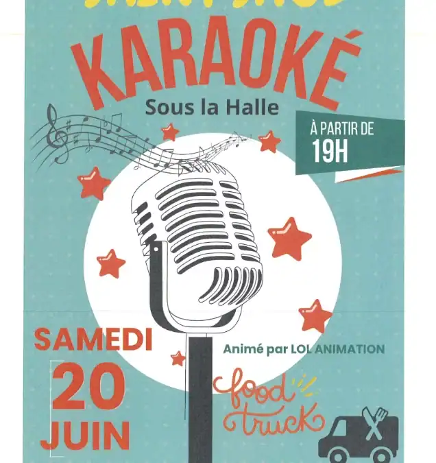Karaoké, samedi 20 juin